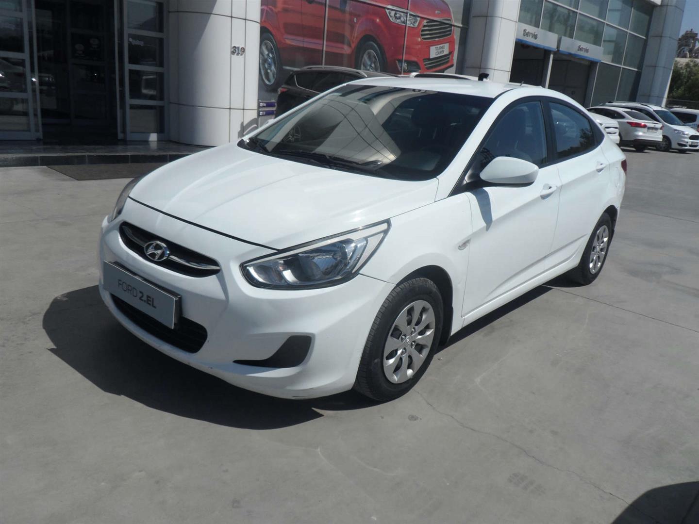 Hyundai accent blue crdi